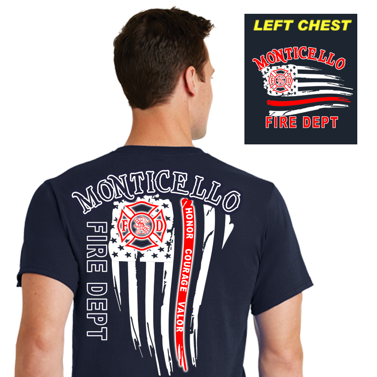 Fire Department Duty Shirts (DD-FDTRL)