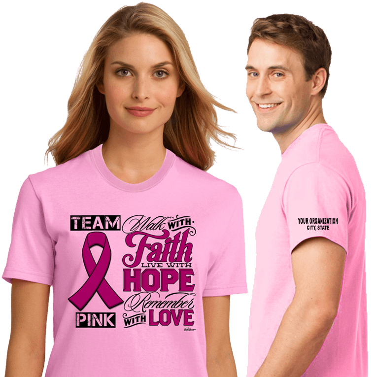  Personalized Hope Breast Cancer Jersey Shirt, Cancer